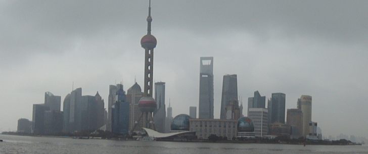 Pudong in the Mist